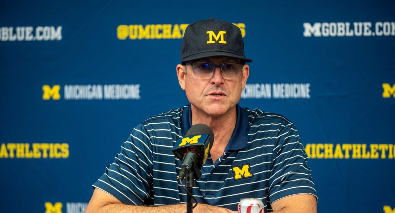 Jim Harbaugh: I Have No Knowledge of Michigan CFB Team Allegedly Stealing Signs