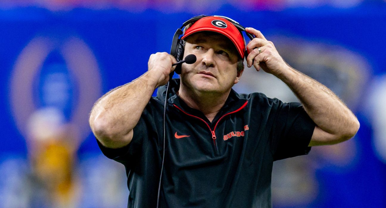 Georgia HC Kirby Smart shares his one regret during halftime interview