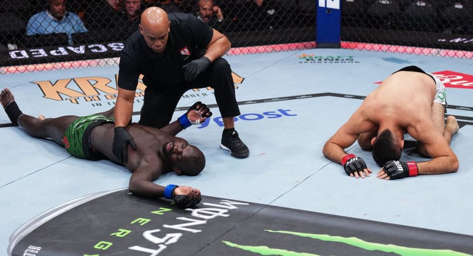 Themba Gorimbo: Family members ‘were celebrating’ UFC 310 stoppage loss to Vicente Luque