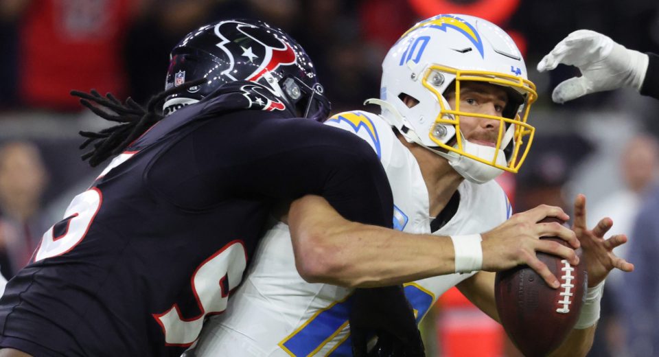 Chargers’ Justin Herbert takes blame for loss to Texans