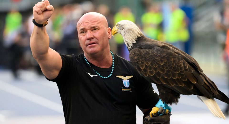 Lazio part ways with falconer over ‘penis’ posts