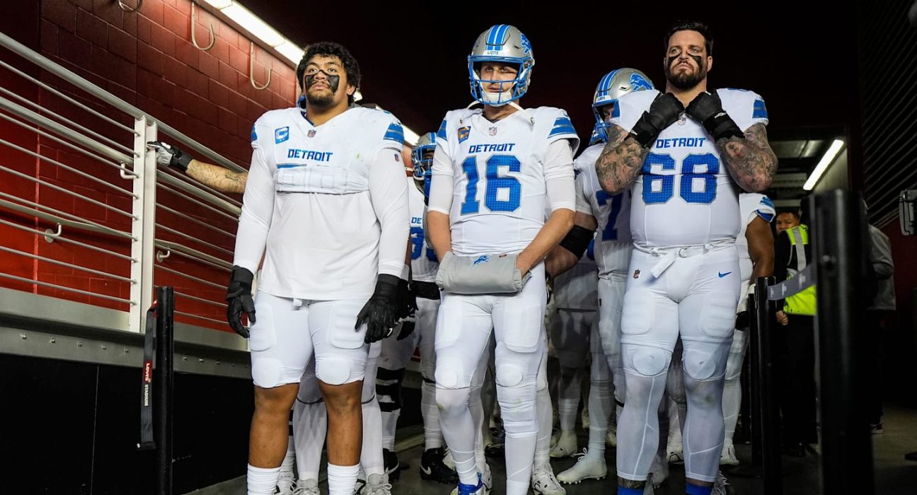 Detroit Lions Penei Sewell: It’s Bulls**t Jared Goff Taking All The Blame