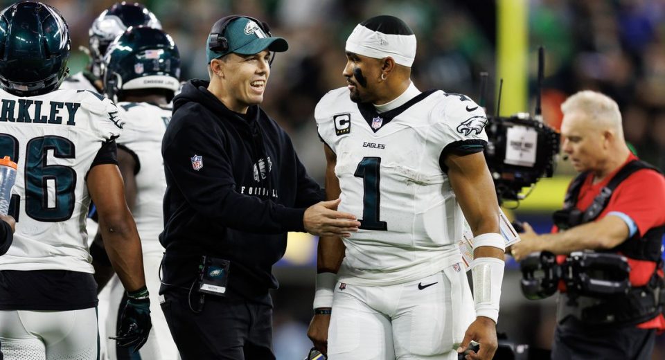 Eagles-Commanders Film Review: Jalen Hurts played better as the offense’s design improved