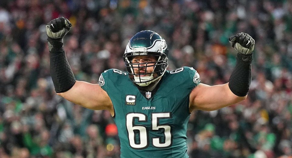 Eagles’ Lane Johnson ‘Definitely Not Retiring’ After Super Bowl 59 ‘Win or Lose’
