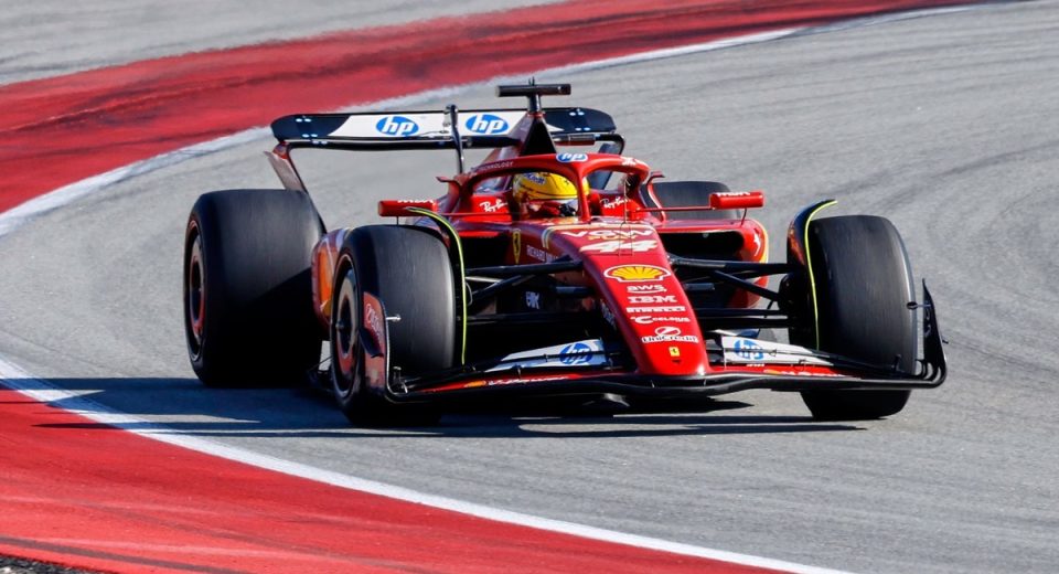 Hamilton back in action as Ferrari and McLaren complete Pirelli F1 test