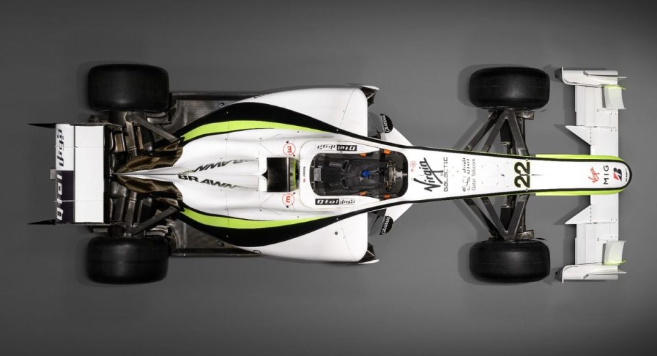 Jenson Button’s 2009 Brawn GP car* is going up for auction