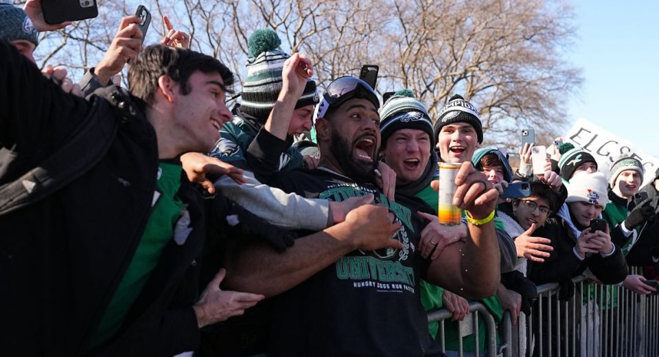Eagles Super Bowl parade reactions