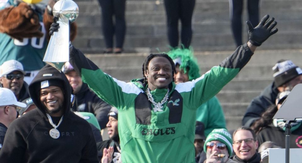 A.J. Brown is a f***ing champion