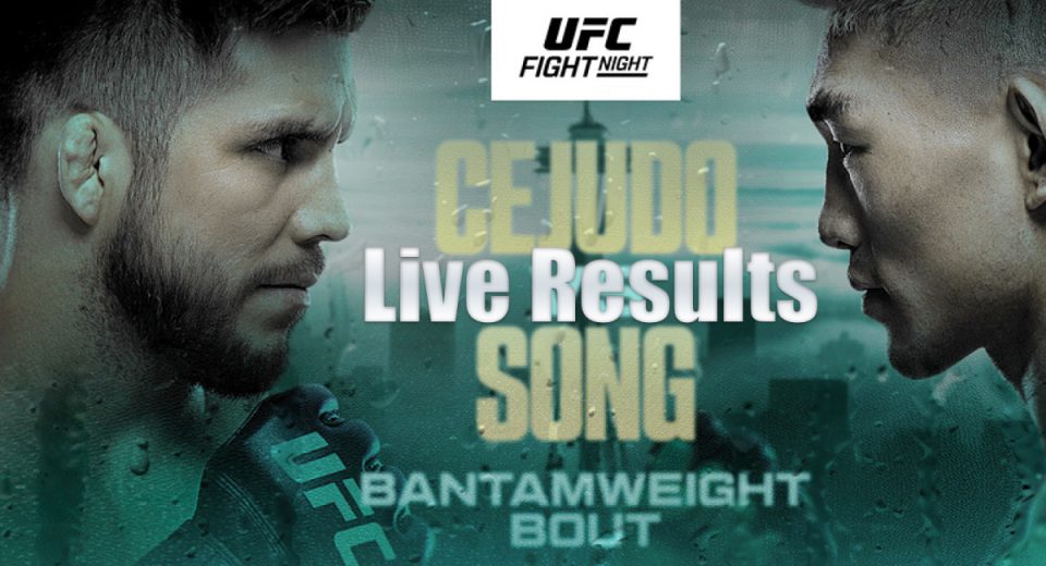 UFC Seattle: Cejudo vs. Song Live Results