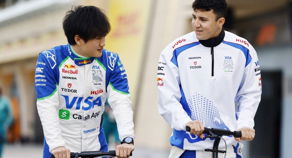Tsunoda ready to pay it forward and help rookie Hadjar settle into F1