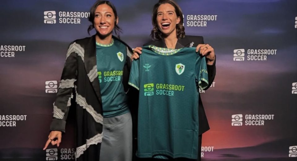 Christen Press Introduces Young Family Member Ahead of Angel City vs San Diego Opening Game