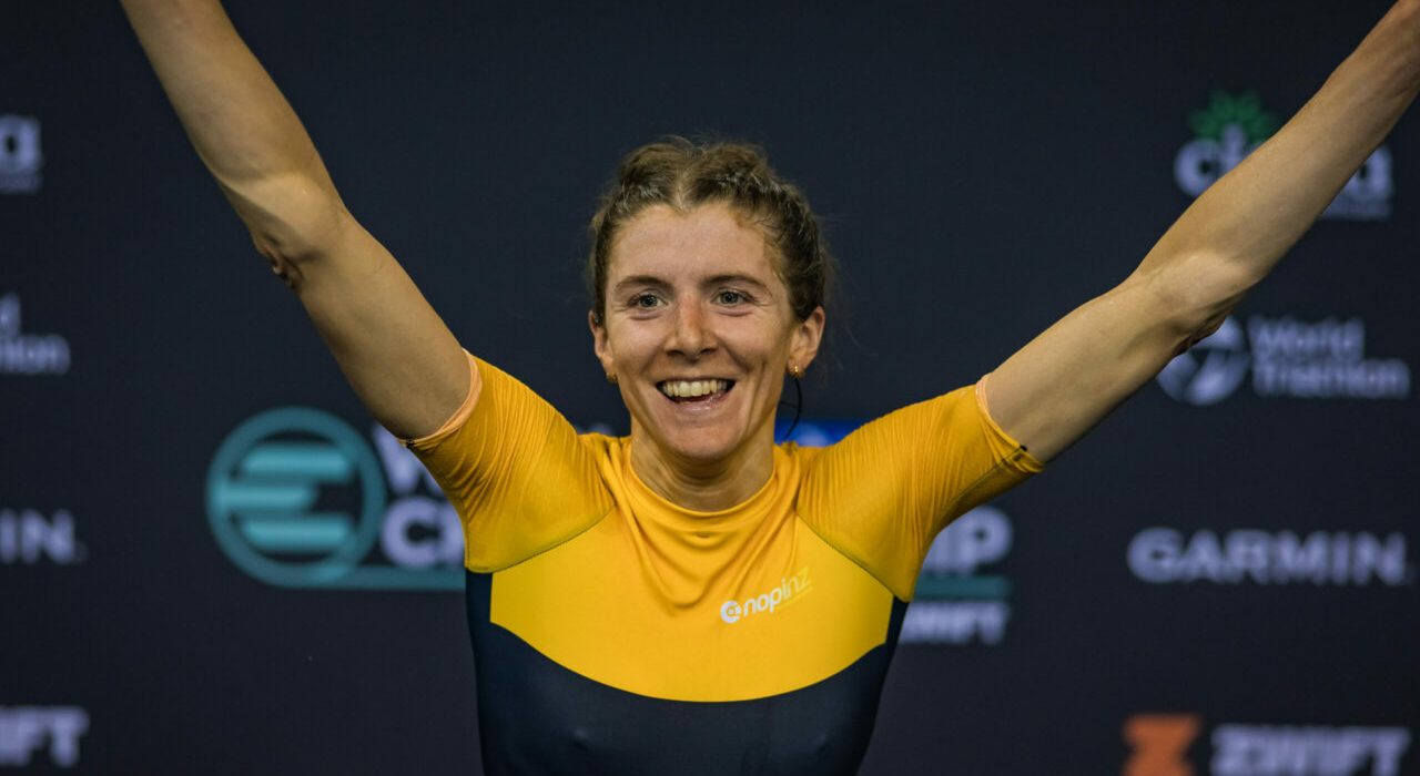 British Olympic triathlon star Beth Potter SMASHES her 10k PB and goes third in national standings