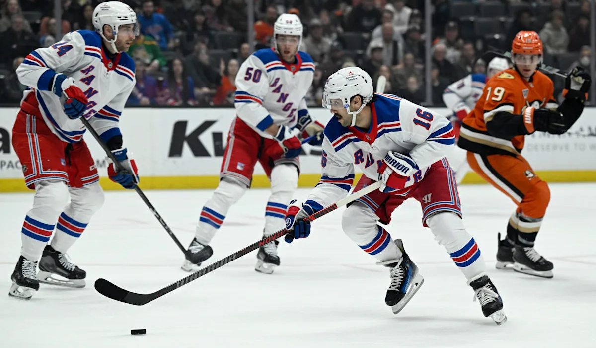 Mason McTavish's OT goal ends Ducks' huge late comeback for 5-4 win over stunned Rangers