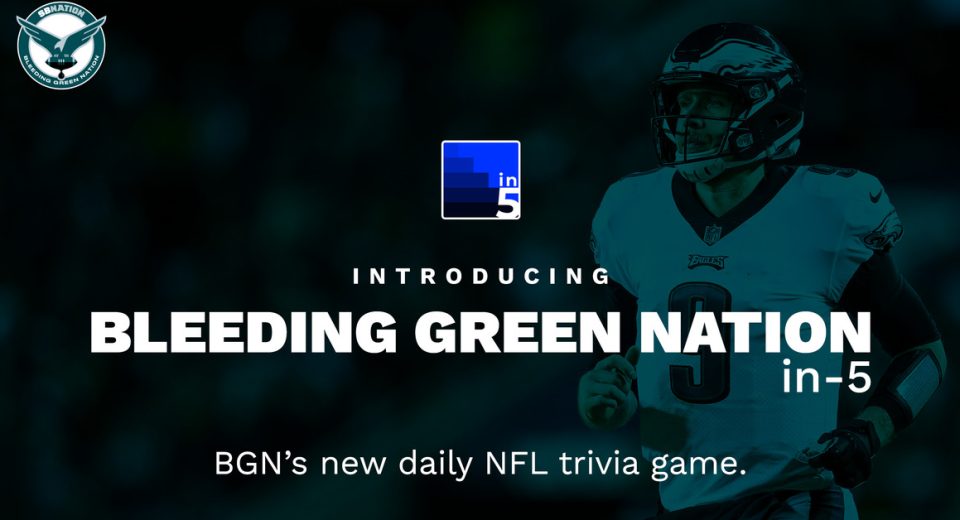 Can you guess this Eagles DB in today’s in-5 trivia game?