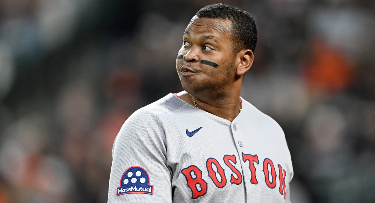 WATCH: Red Sox DH Rafael Devers finally picks up first hit after historically bad start to 2025 season