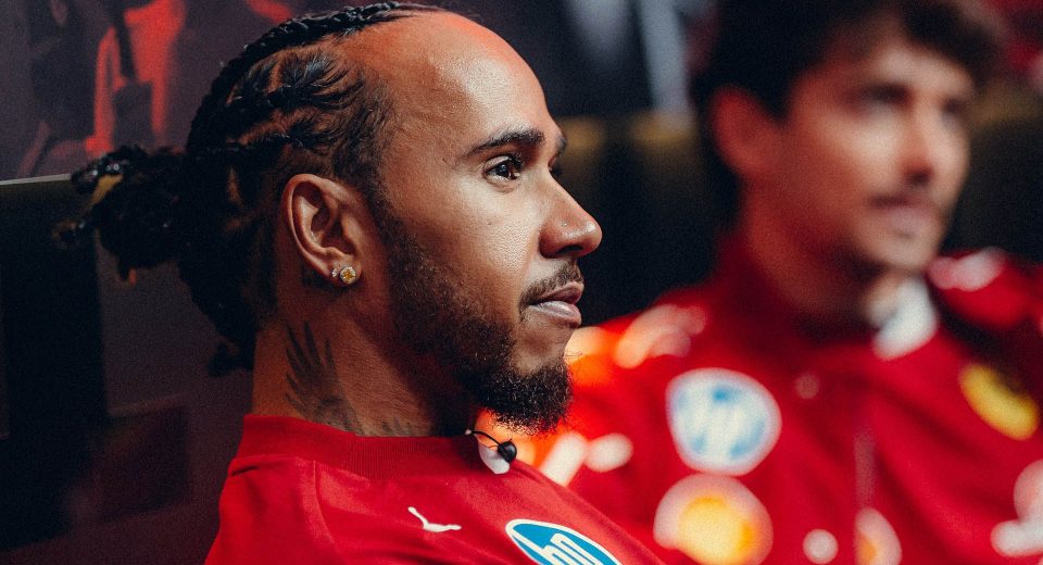 Ferrari a dit ‘non’ à une F40 noire pour la photo avec Hamilton