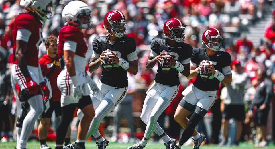 Observations from All 19 Practice Periods of Alabama A-Day