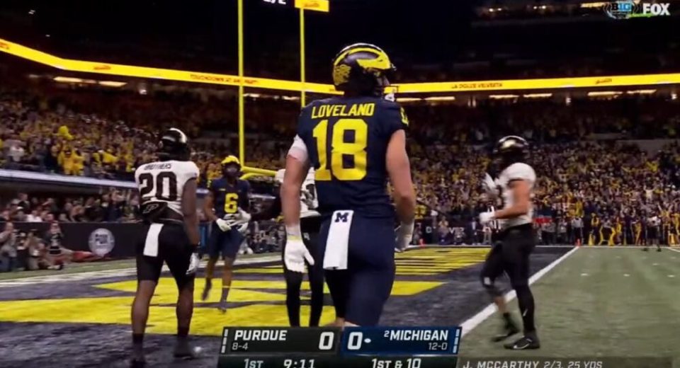 Steelers Select TE Colston Loveland In PFT Mock Draft