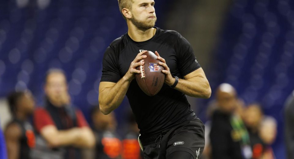 The Saints select QB Tyler Shough at No. 40 in the 2025 NFL Draft