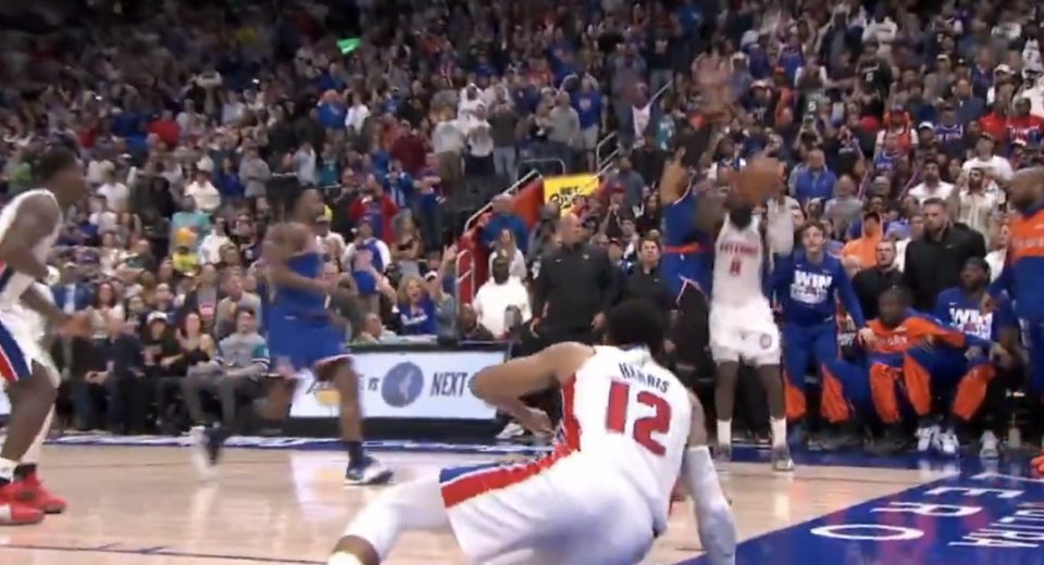 Pistons-Knicks Game 4 decided by controversial foul no-call on final play