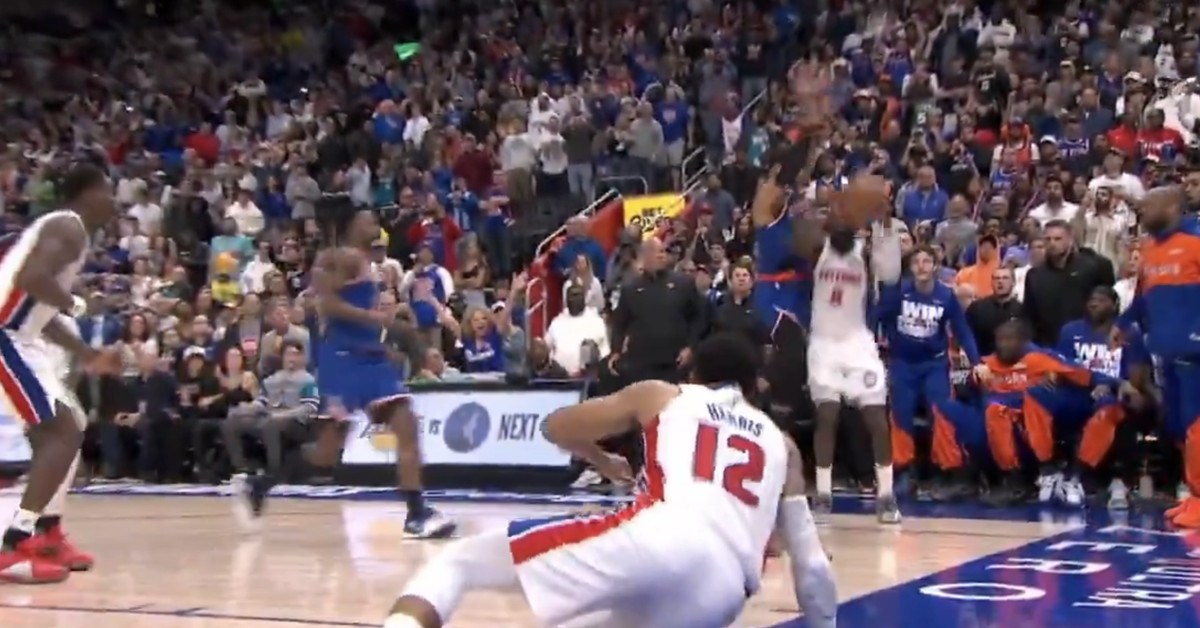Pistons-Knicks Game 4 decided by controversial foul no-call on final play