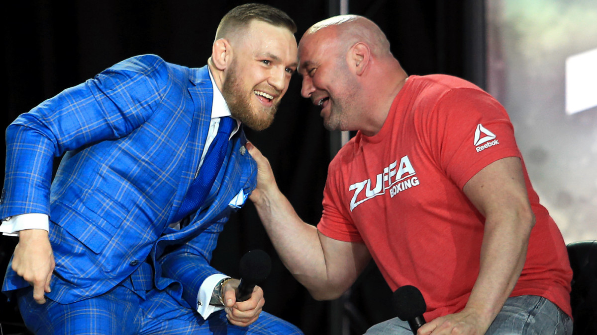 Conor McGregor wants return to be in a stadium, Dana White isn’t a fan of stadiums