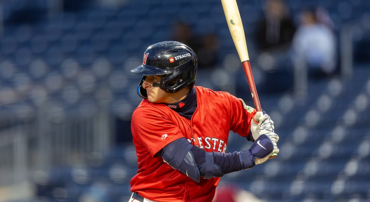 Corey Rosier goes deep, leads Worcester Red Sox past Toledo