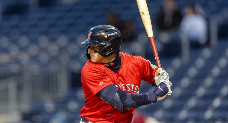 Corey Rosier goes deep, leads Worcester Red Sox past Toledo