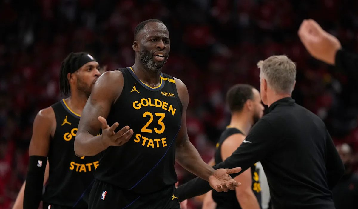 Golden State's Green vows to team to lead with poise in Game 7 and delivers in win over Rockets