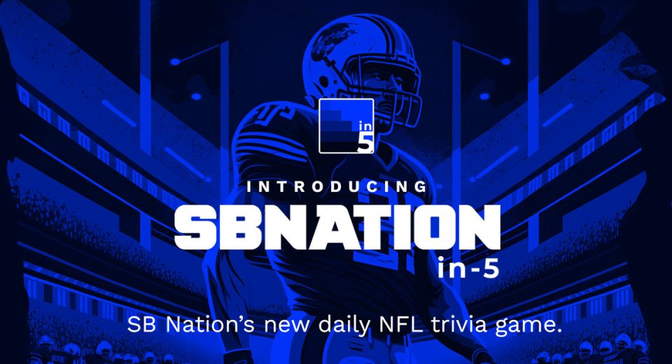 Can you guess this NFL receiver in today’s in-5 trivia game?