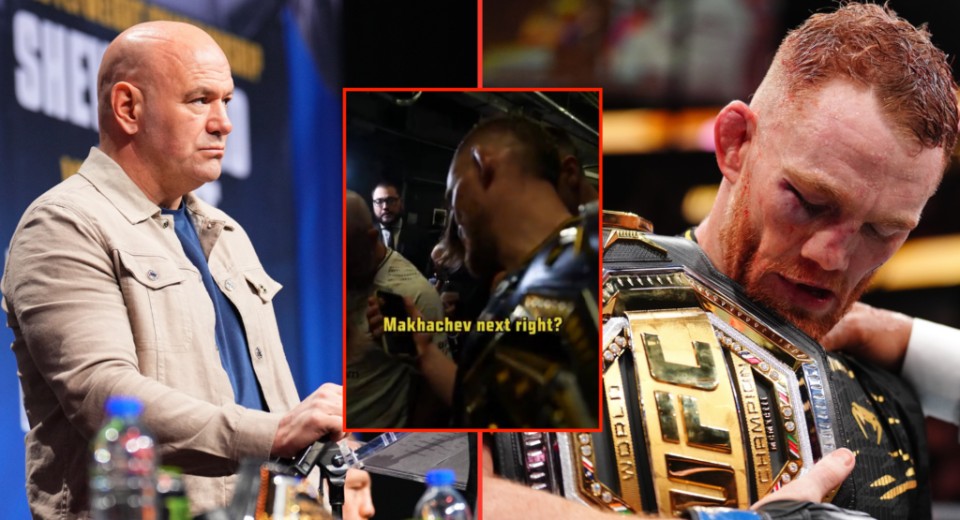 Dana White answers Jack Della Maddalena’s question about first title defense during phone call following UFC 315