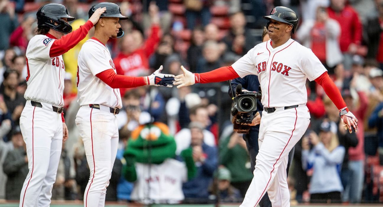 Red Sox slam O’s 19-5 behind Devers’ 8 RBIs