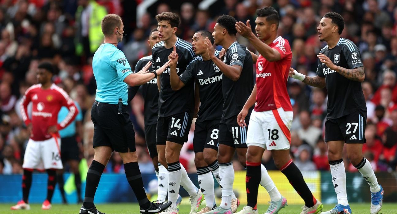 Aston Villa file complaint after costly ref ‘mistake’