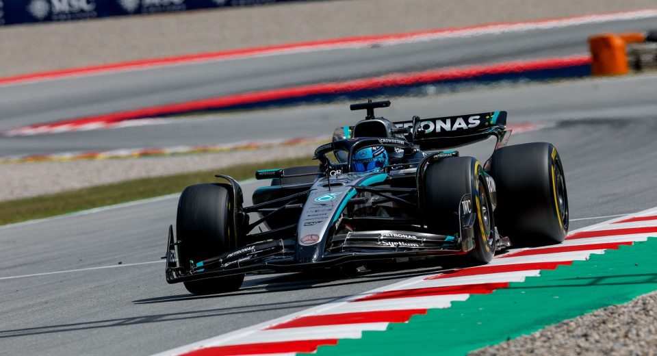 Mercedes F1 détaille les dégâts subis par Russell à Barcelone