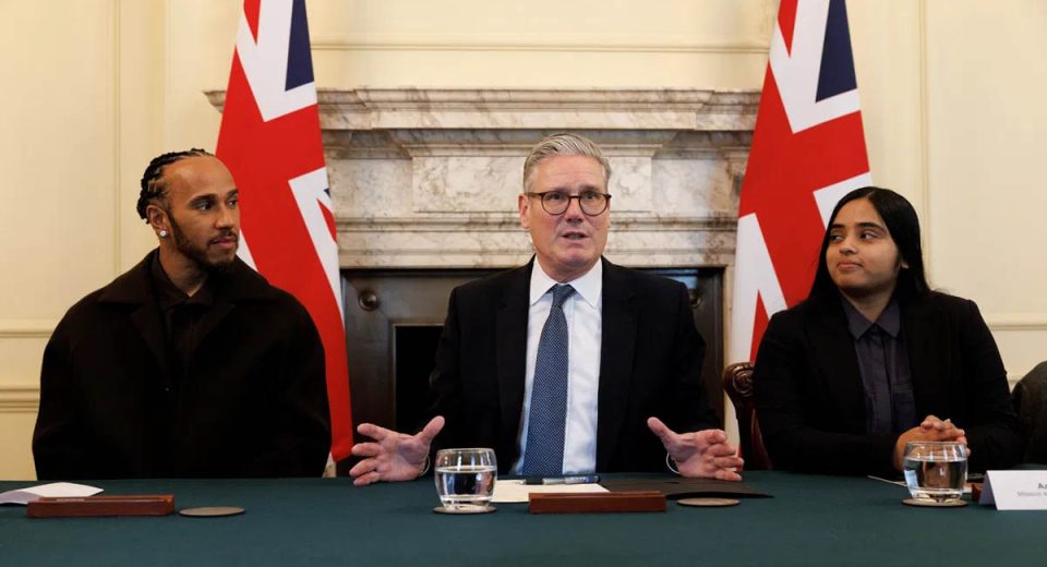 Hamilton rencontre le Premier ministre britannique à Londres