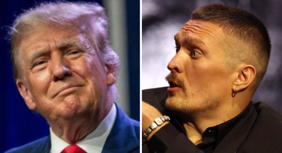Oleksandr Usyk pleads with Donald Trump to go to Ukraine and help his people