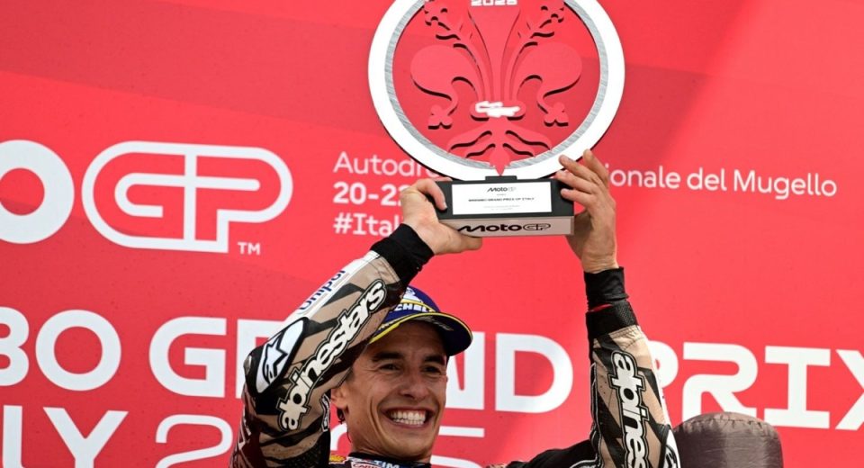 MotoGP Italian GP: Marc Marquez sees off early challenge for dominant win