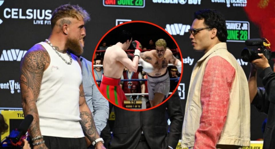 Jake Paul vs Julio Cesar Chavez Jr. simulation predicts upset win for unfancied underdog