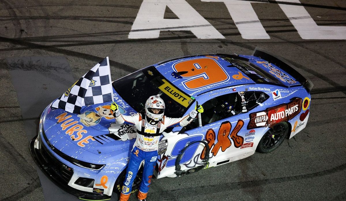 Chase Elliott wins at home in action-packed NASCAR Cup race at Atlanta