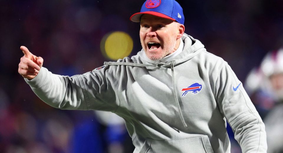Bills News: Pressure Mounts on Sean McDermott After HC Snubbed From Top 10 Ranking