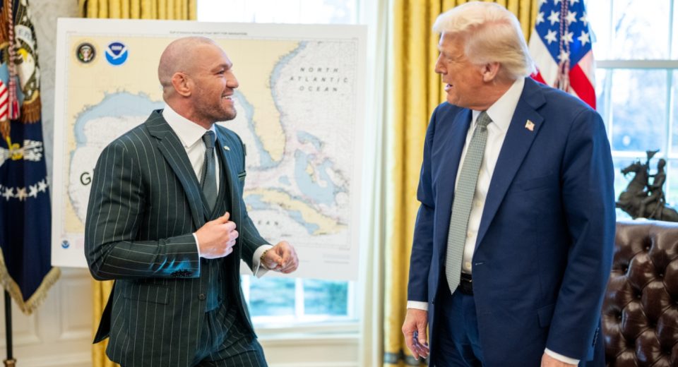 Conor McGregor and other UFC stars line up to fight for Donald Trump at the White House
