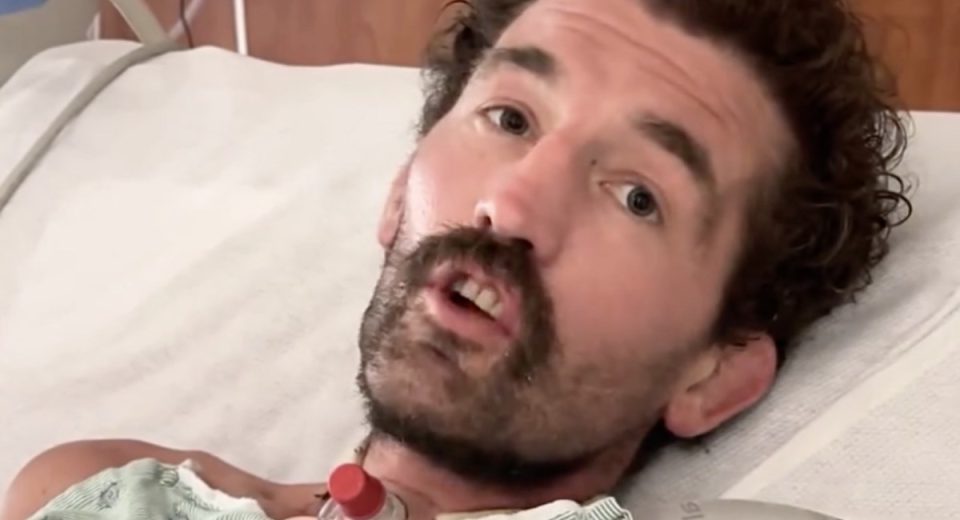 An emotional Ben Askren provides health update from hospital bed