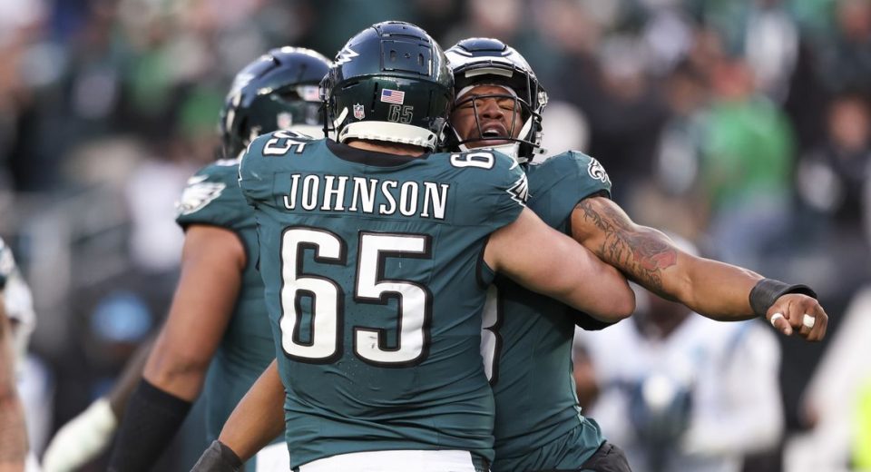 Nolan Smith credits Lane Johnson for his big leap in Year 2 with the Eagles