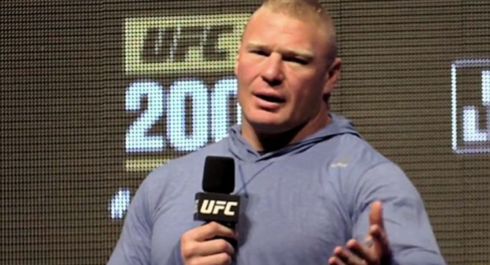 Former UFC champion Brock Lesnar banned from pro wrestling