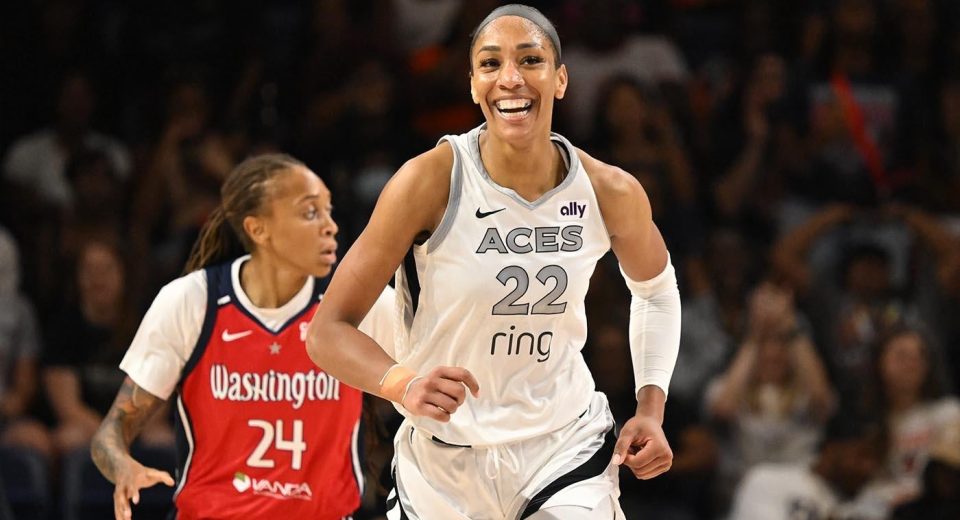 A’ja Wilson continues MVP push with another 30-point game to lead Aces to 10th straight win