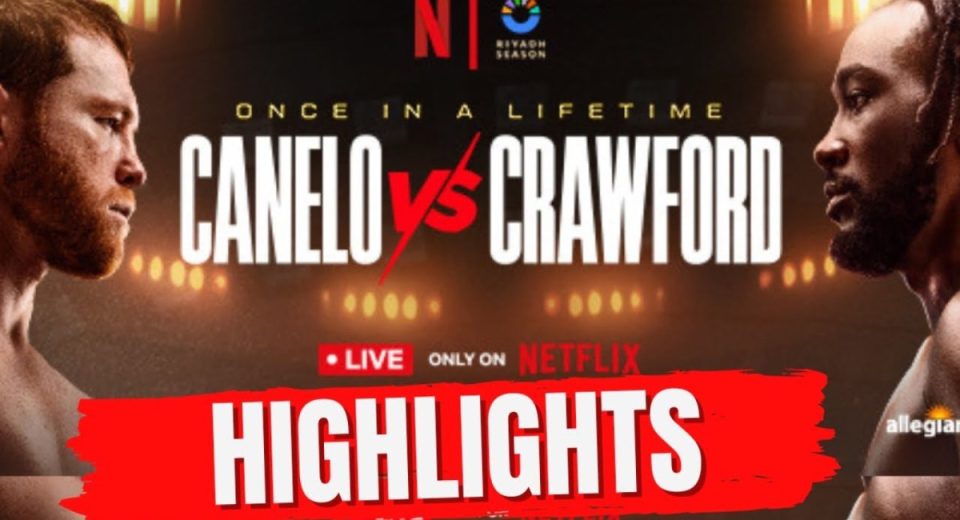 Canelo Alvarez vs. Terence Crawford Highlights
