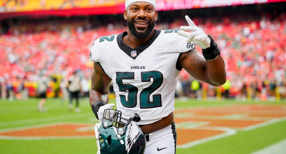 Eagles-Chiefs snap counts: Za’Darius Smith looks good in debut