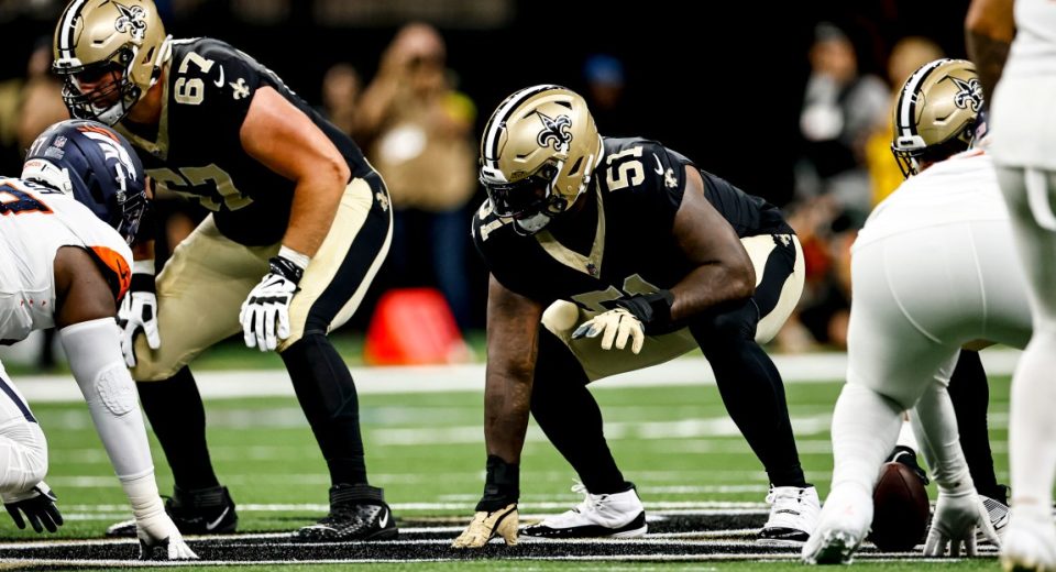 Saints guard Cesar Ruiz to miss 4-6 weeks with ankle injury, per report