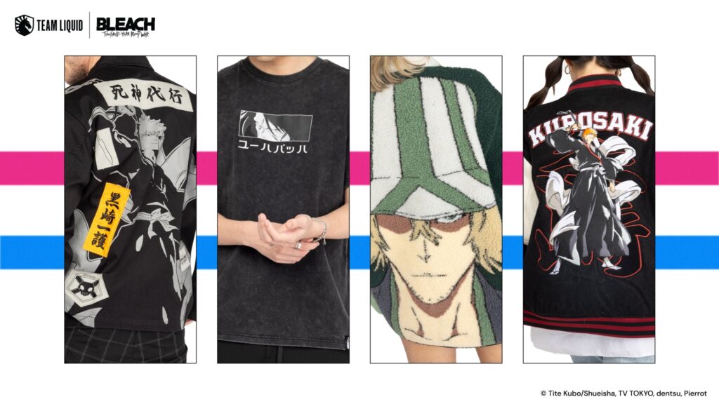 Team Liquid reveals BLEACH apparel collaboration
