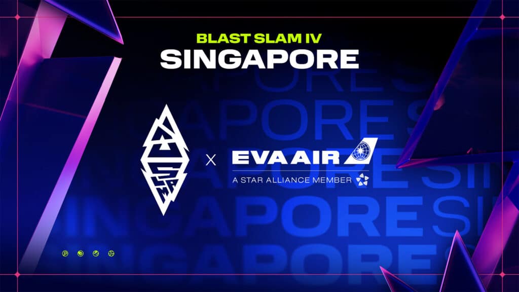 BLAST takes flight with EVA Air as airline partner for Dota 2 events